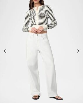 Super stylish Joe’s Jeans The Ryan Low Slung Baggy White Jeans size 29 NWT